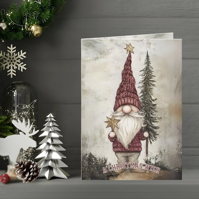 Christmas Gnome for Holiday Card (Creator Uploaded)