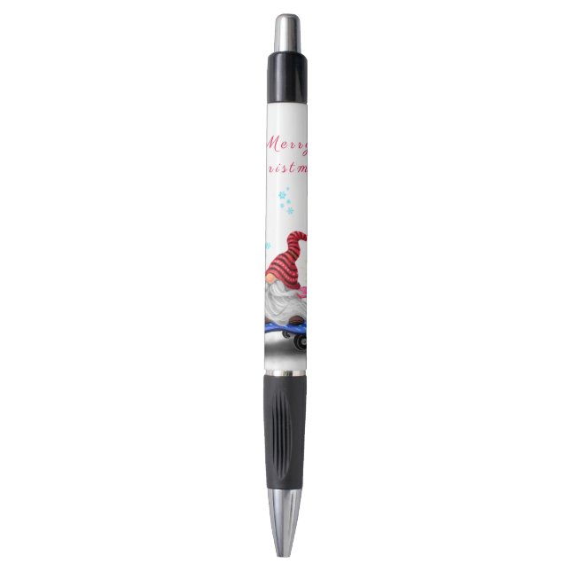 Christmas Gnome Pen (Front Vertical)