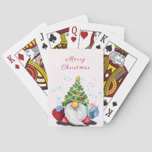 Christmas Gnome Playing Cards