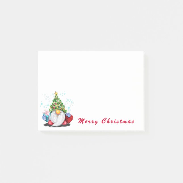 Christmas Gnome Post-it® Notes (Front)