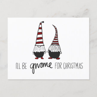 Christmas Gnome Postcard