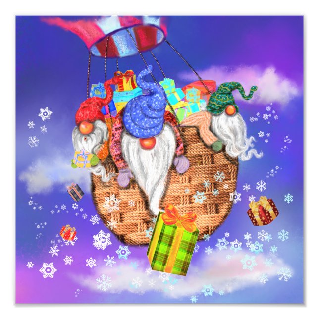 Christmas Gnome Poster (Front)