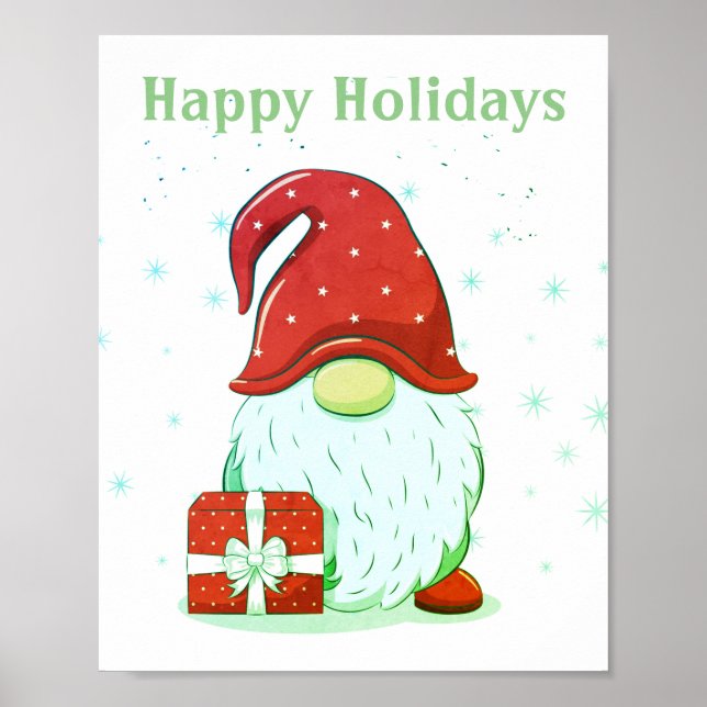 Christmas Gnome Poster (Front)