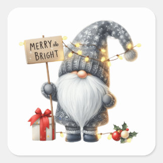 Christmas Gnome Stickers
