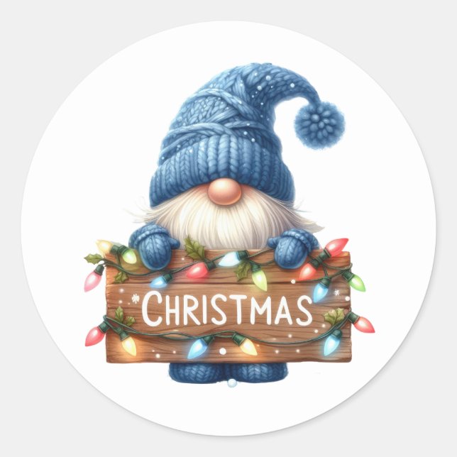 Christmas Gnome Stickers (Front)