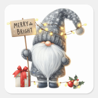 Christmas Gnome Stickers