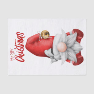 Christmas Gnome Tissue Paper