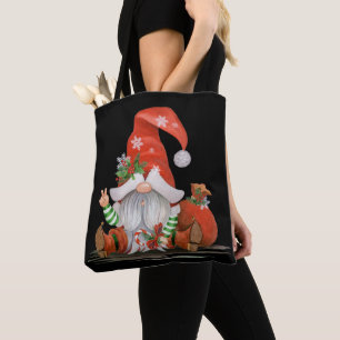 Christmas Gnome Tote Bag