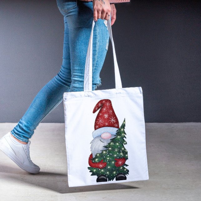 Christmas Gnome Tote Bag (Creator Uploaded)