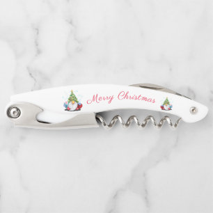 Christmas Gnome Waiter's Corkscrew