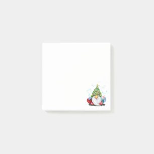Christmas Gnome with Gift Sticky Notes