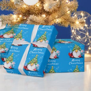 Christmas Gnome Wrapping Paper