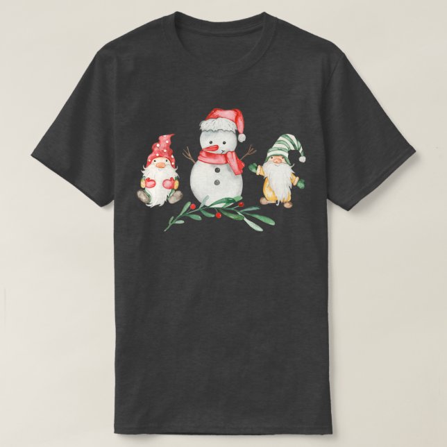 Christmas Gnomes  (18) T-Shirt (Design Front)