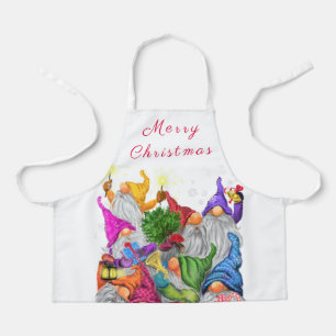 Christmas Gnomes Apron