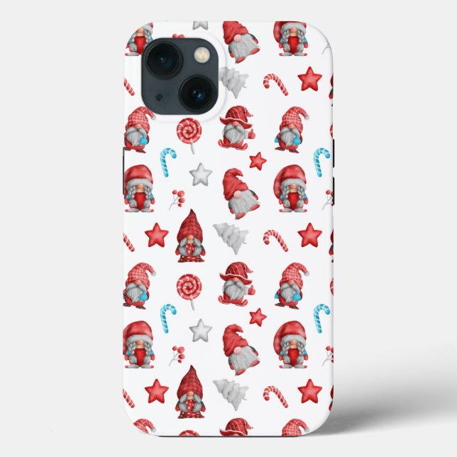 Christmas Gnomes Case-Mate iPhone Case (Back)
