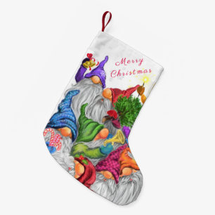Christmas Gnomes Christmas Stocking Gift