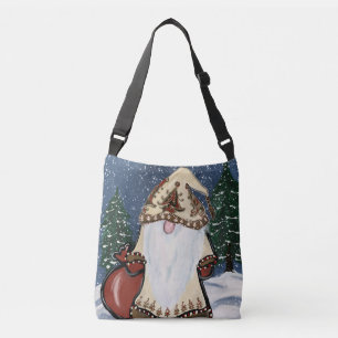 CHRISTMAS GNOMES  CROSSBODY BAG