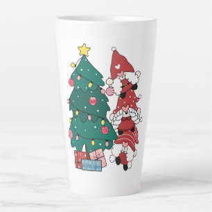 Christmas Gnomes Latte Mug