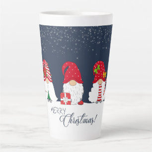 Christmas Gnomes  Latte Mug
