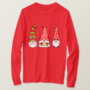 Christmas Gnomes Long Sleeve  T-Shirt