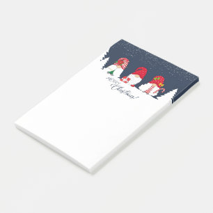 Christmas Gnomes Post-it Notes