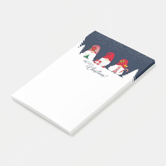 Christmas Gnomes  Post-it Notes (Angled)