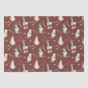 Christmas Gnomes Woodland Tissue Paper