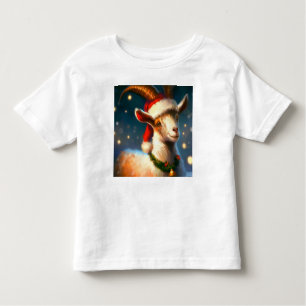 Christmas Goat 2 Toddler T-Shirt