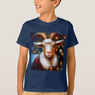 Christmas Goat 4 T-Shirt