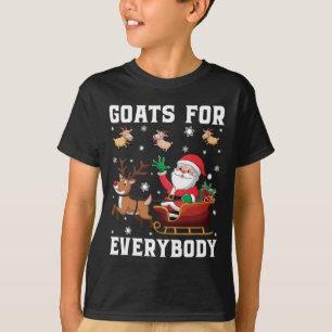 Christmas Goat Funny Goat For Everybody  T-Shirt