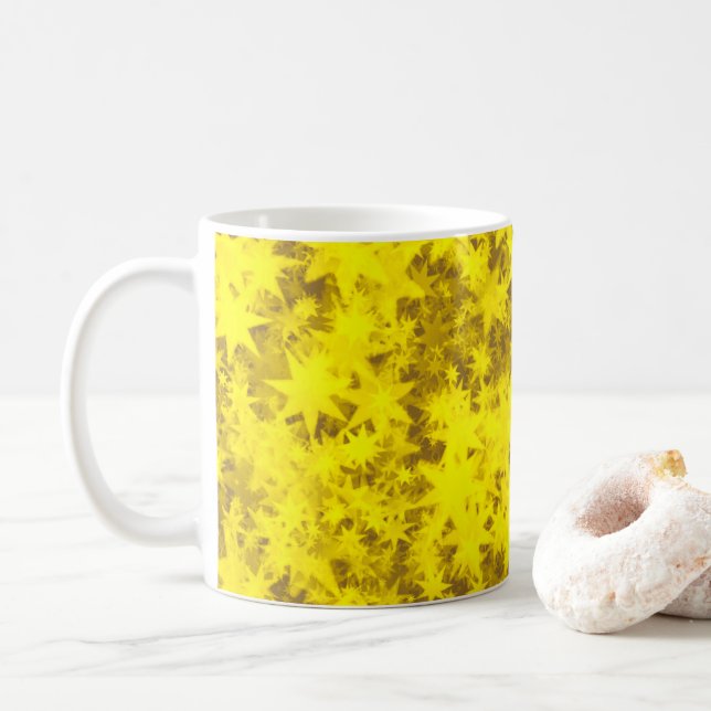 Christmas Golden Dusk Coffee Mug (With Donut)