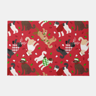 Christmas Goldendoodle Labradoodle Doormat
