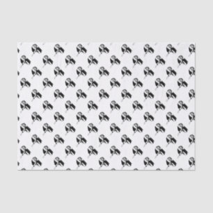 Christmas Golf Ball and Club Tissue Paper