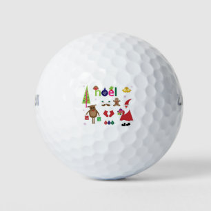 Christmas Golf Balls