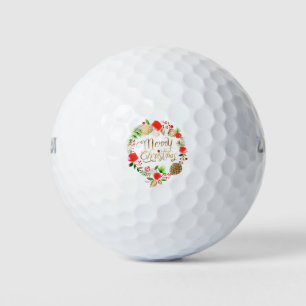 Christmas Golf Balls