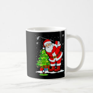 Christmas Golf Santa Golfer Xmas Funny Christmas G Coffee Mug