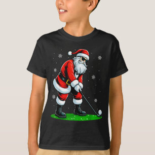 Christmas Golf Santa Golfer Xmas Funny Christmas G T-Shirt