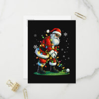 Christmas Golf Santa Golfer Xmas Funny