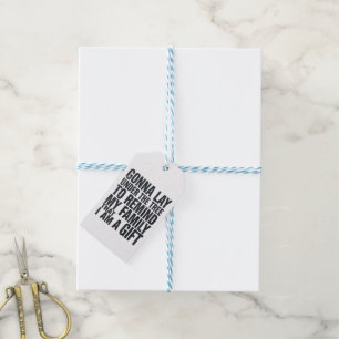Christmas Gonna Lay Under The Tree Xmas Family  Gift Tags