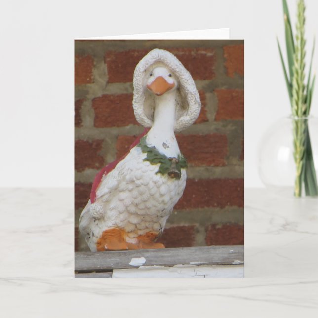 Christmas Goose Card (Front)
