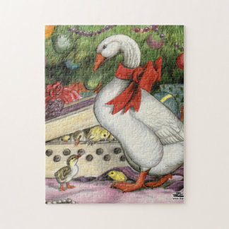 Christmas Goose Jigsaw Puzzle