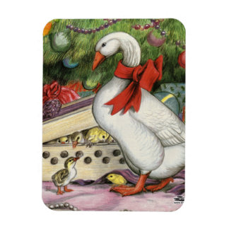 Christmas Goose Magnet