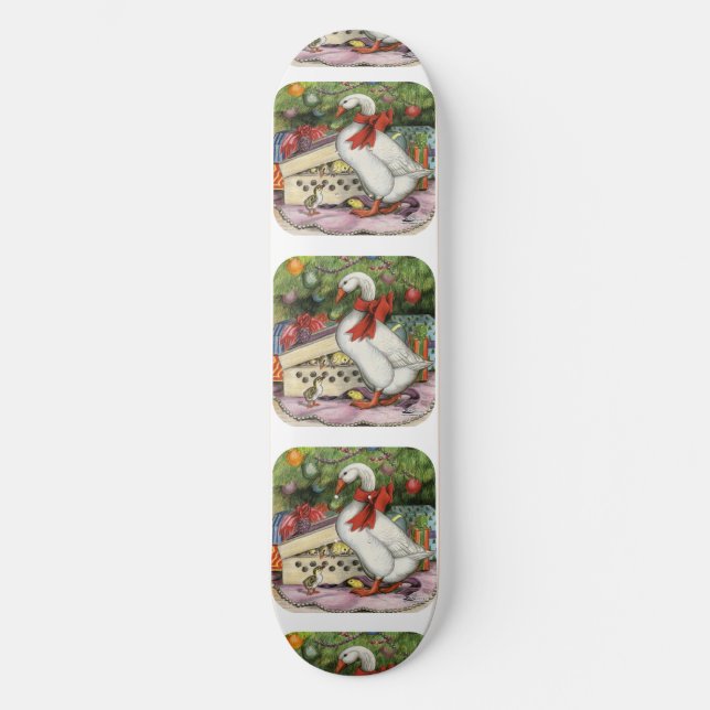 Christmas Goose Skateboard (Front)