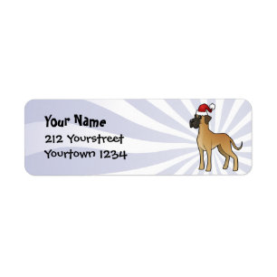 Christmas Great Dane