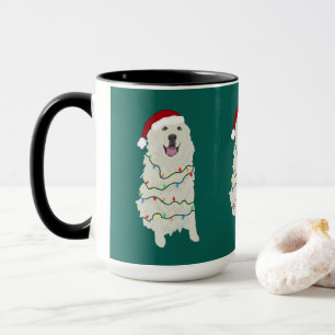 Christmas Great Pyrenees Mug