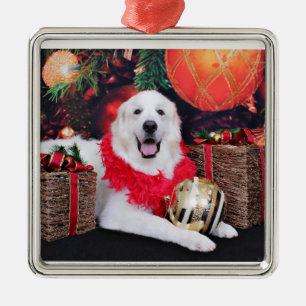 Christmas - Great Pyrenees - Sophie Metal Tree Decoration