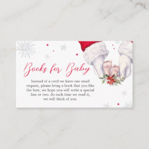 Christmas Greatest Gift Baby Shower Books for Baby Enclosure Card