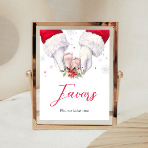 Christmas Greatest Gift Baby Shower Favours Sign