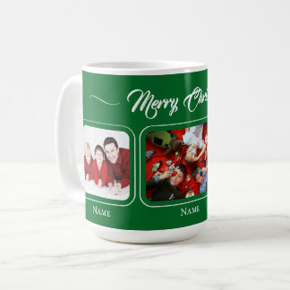 Christmas Green Family Mug