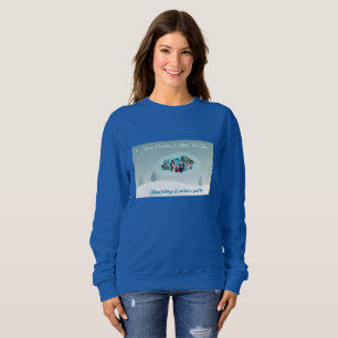 Christmas Green-Grey Sweatshirt